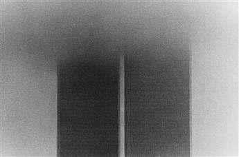 WOLF VON DEM BUSSCHE (1934-2014) A suite of 12 atmospheric photographs of the World Trade Center and Washington Square, New York City.